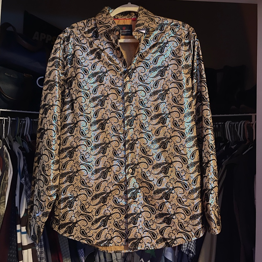 Mens Suslo Couture Dress Long Sleeve